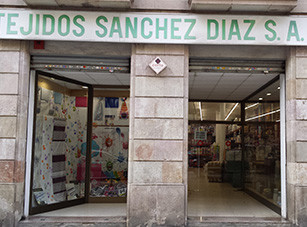 Almacn Tejidos Snchez Daz Venta al Mayor en Barcelona