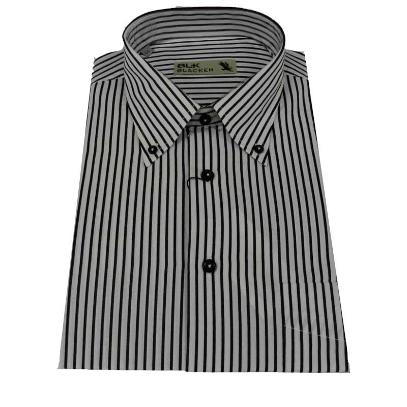 Camisa Hombre Manga Larga Viella Rayas Grises