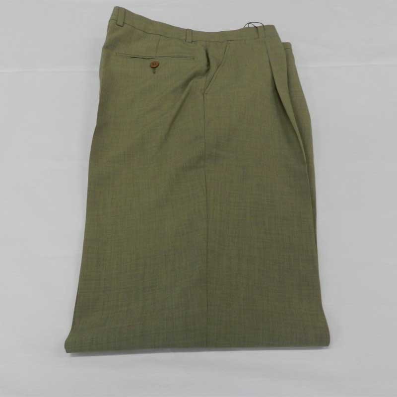 Pantaln de Vestir Hombre Liso Verde